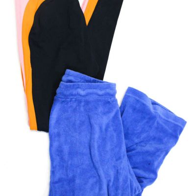 Splits 59 Stateside Womens Leggings Pants Multi Colored Blue Large Medium Lot 2