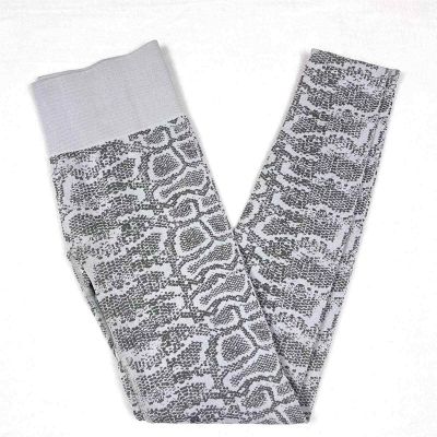 RYKA Gray Snake Print Leggings Activewear Womens Medium