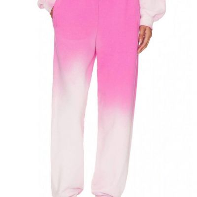 Sundry ombre sweatpants in Flamingo Ombre - size S