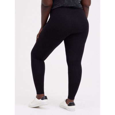 Torrid Sz 1X Black Slim Fix Technology Full Length Yoga Stretch Workout Leggings