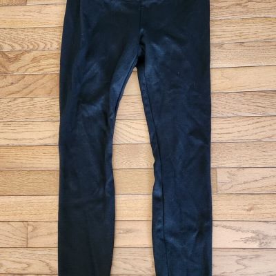 White House Black Market Runway Leggings Women Size 4 Black