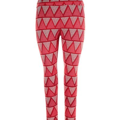 Lularoe Women Red Leggings 1X Plus