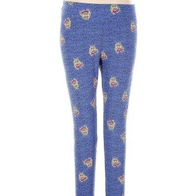 Lularoe Women Blue Leggings 1X Plus