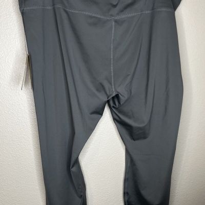 Nike Yoga women’s 7/8 leggings grey Sz 3X activewear workout gym running casual