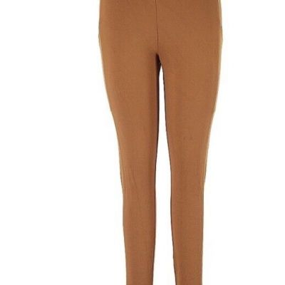 Lou & Grey for Loft Pocket Ponte Leggings Size S EUC Carmel Brown Small