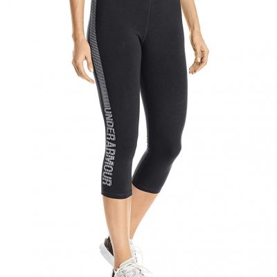 Under Armour Womens Favorite Graphic Tights Color Black/White Size X-Small