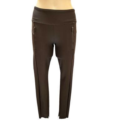 Athleta Capri Leggings Pants With Zip Pockets Women's Size XS Black