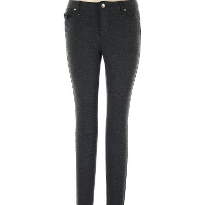 Nine West Women Gray Jeggings 10