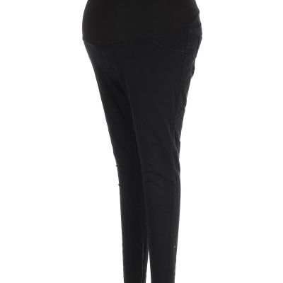 Motherhood Women Black Leggings M Maternity