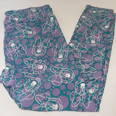 LuLaRoe Tall And Curvy Leggings Disney Minnie Mouse