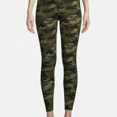 No Boundaries Juniors XXXL 21 Green Camo  Ankle Leggings Cotton