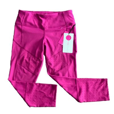 YOGALICIOUS LUX Cropped Leggings Women’s Activewear Work Out Pink Persian Rose S