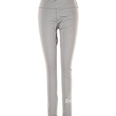 Reebok Women Gray Leggings M