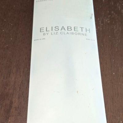 Elizabeth By Liz Claiborne Knee High Pantyhose Queen,sz 10-12,lycra Sheer