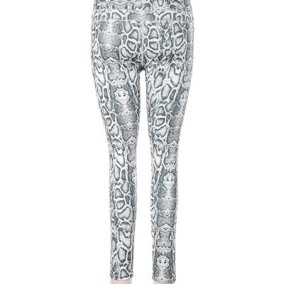 Savvi Fit Women Silver Leggings M