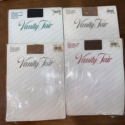 Vanity Fair Stockings/Pantyhose Lot