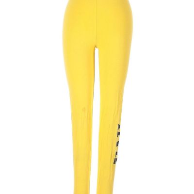 American Apparel Women Yellow Leggings S