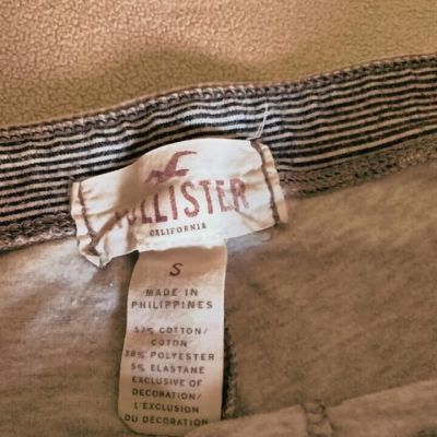 Hollister capri style gray leggings size small S