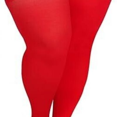Moon Wood Plus Size Thigh High Stockings for Women 55D Semi Sheer Stay Up Nyl...