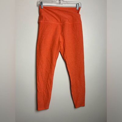 BEYONG YOGA Orange Stretchy Sport Outdoor Workout Leggings Size L