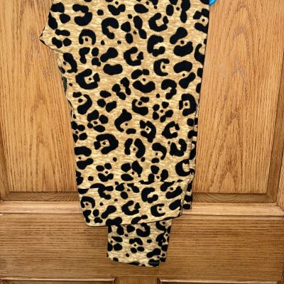 NEW LuLaRoe TC2 Leggings BROWN Wild LEOPARD CHEETAH Jungle ANIMAL Sexy Diva Hot