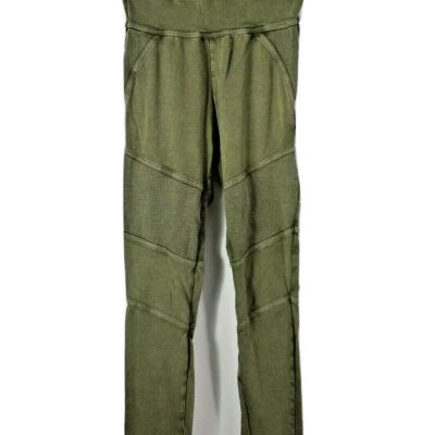 BP. Leggings Army Green Size XS Ribbed Knit