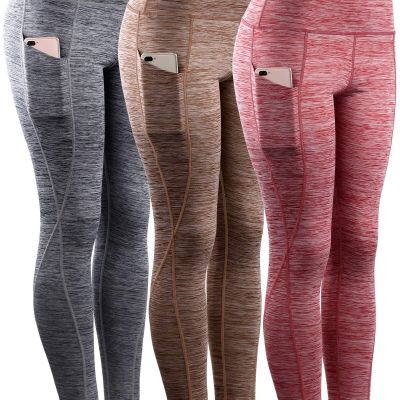 Tummy Control High Waist Yoga Pants Workout Running Leggings for Women90333 P...