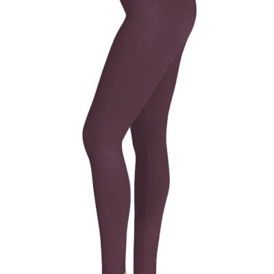 Vintage Violet High Waist Leggings for Women - SATINA Workout & Yoga...