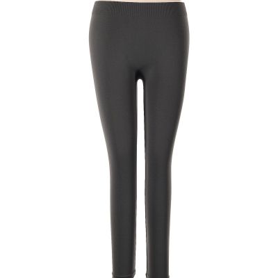 Assorted Brands Women Gray Leggings One Size