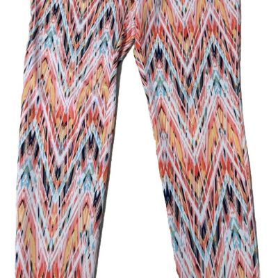 Kristin Nicole Yoga Skinny Leggings Aztec Print Women’s Medium