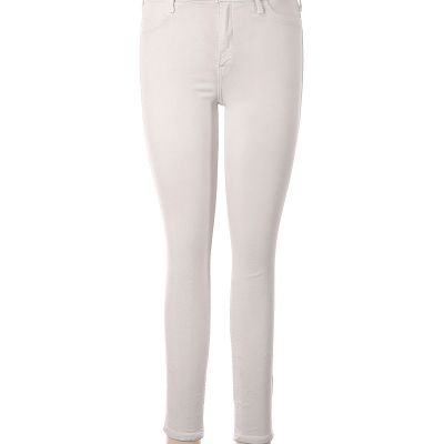 Hollister Women Ivory Jeggings 28W