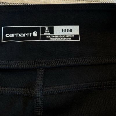 Carhartt Force Fitted Midweight Utility Legging Women’s XL (16-18) Black Elastic