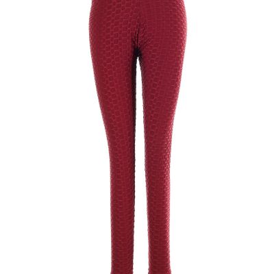 Assorted Brands Women Red Leggings S