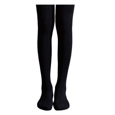 1 Pair Knee High Socks Tight Legs Protection Protective Winter High Socks Plush