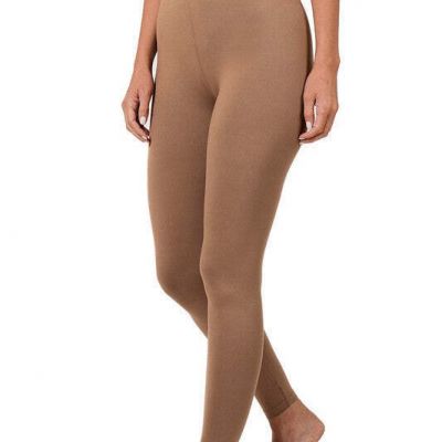 ZENANA Workout Legging Gym Brushed Microfiber Full-Length Pull on Knit