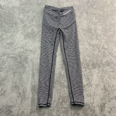 Pchee Bum Leggings Womens Size Large Gray Scrunch Butt Athleisure Workout Gym