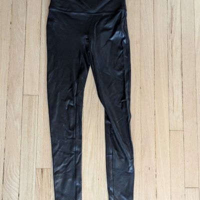 SPANXshape™ Faux LeatherLeggings Medium  -Worn Once/Great Condition