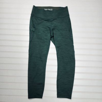 Outdoor Voices Green Ankle Gym Workout Athletic Leggings Medium