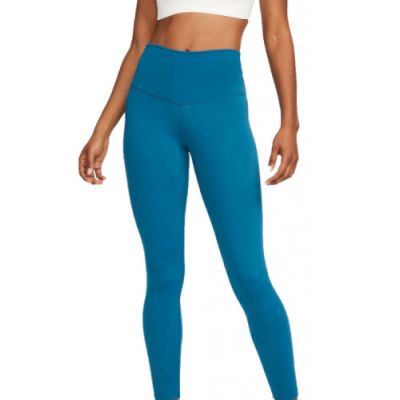 Brand NEW - Nike Yoga Womens Dri-Fit High Rise Teal Blue Leggings - MSRP:$62