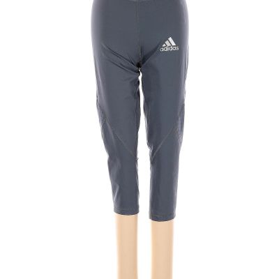 Adidas Women Gray Leggings S