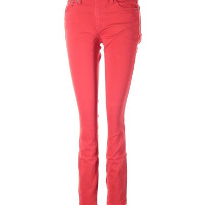 J.Crew Women Red Jeggings 28W