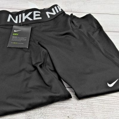 Nike Victory Baselayer Tight Fit Full Length Leggings Women's XS Black - NEW