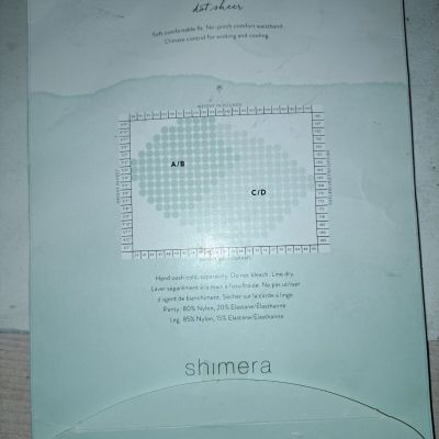 Shimera Light Support  dot sheer (jet black, size A/B)