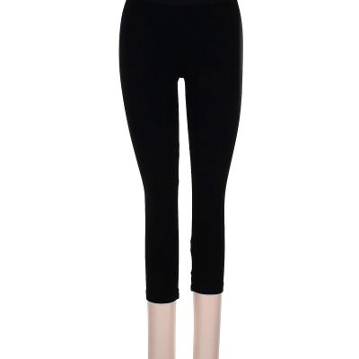 BCBGMAXAZRIA Women Black Leggings XXS