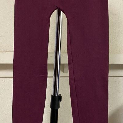 Nutshell Women’s Burgundy M/L Leggings, NWOT