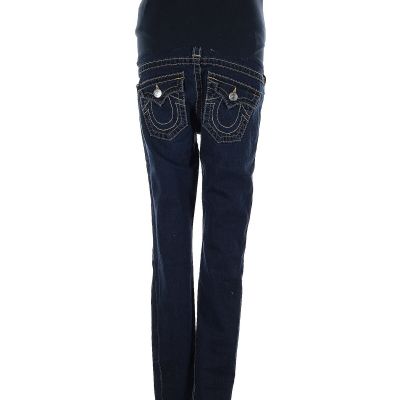 True Religion Outlet Women Blue Jeggings 26 W Maternity