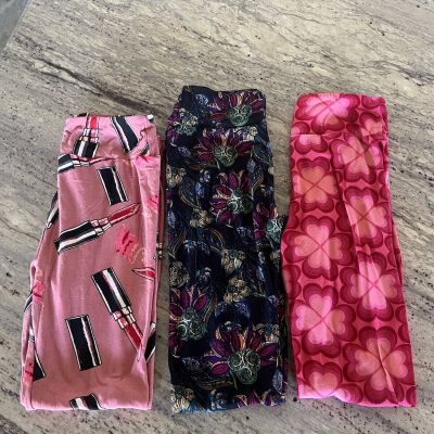 lularoe leggings os lot new Three