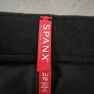 Spanx By Sara Blakely Black Pull On Jeggings Leggings With Pockets Women’s  XL