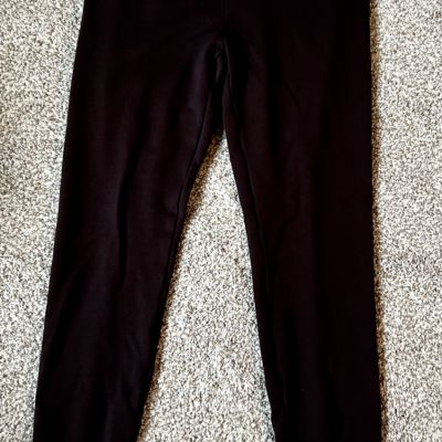 CAbi Brown Stretchy Skinny High Leggings Style #3745 Size Medium