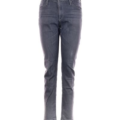 Adriano Goldschmied Women Gray Jeggings 28W